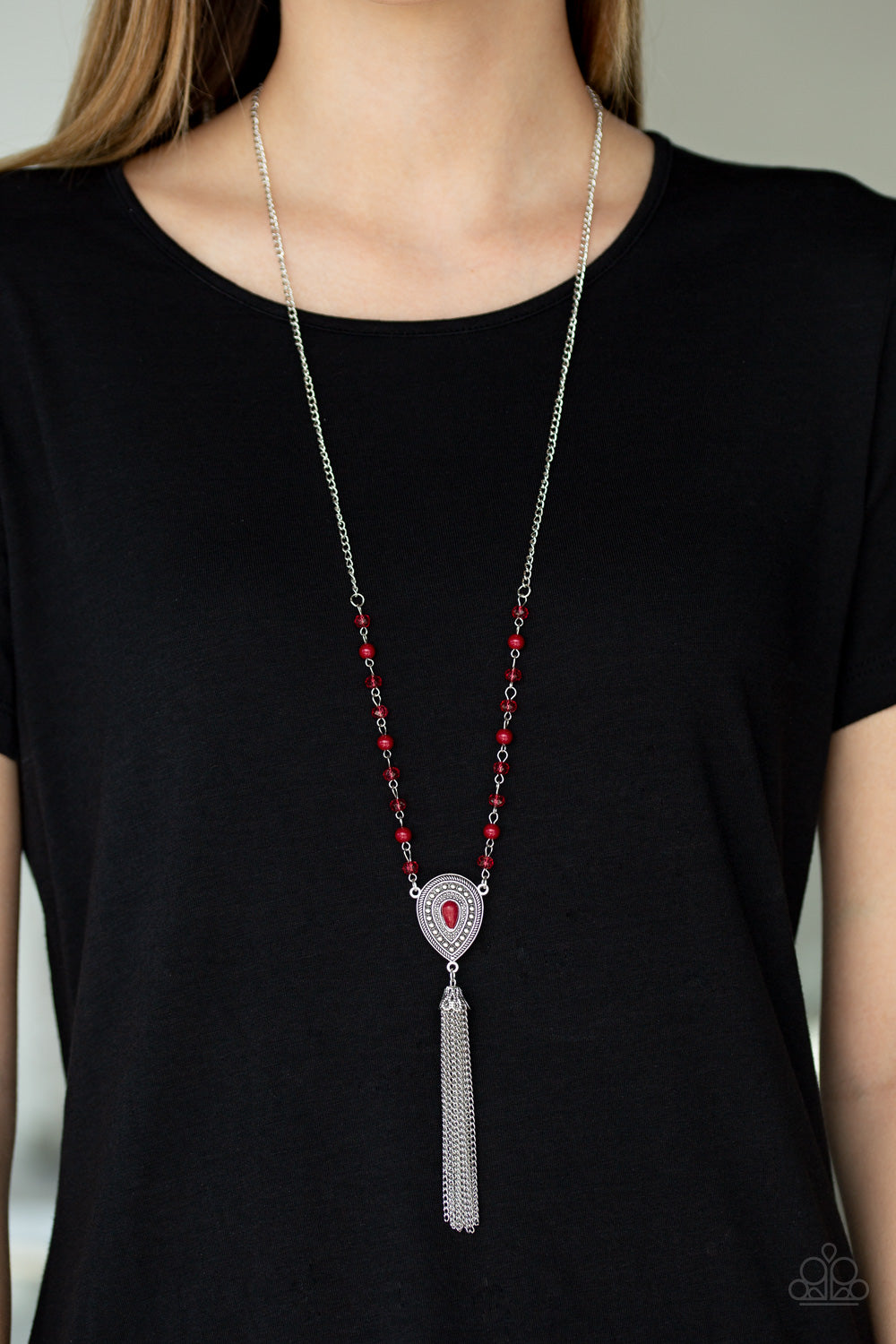 Paparazzi ♥ Soul Quest - Red ♥  Necklace