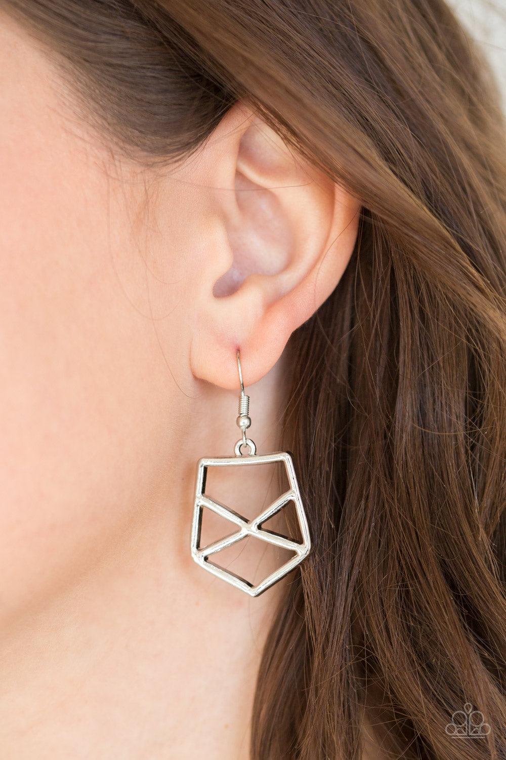 Paparazzi ♥ World Shattering - Silver ♥  Necklace