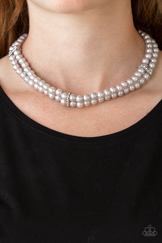 paparazzi put on your party dress silver A Finishing Touch Jewelry Paparazzi Put On Your Party Dress
