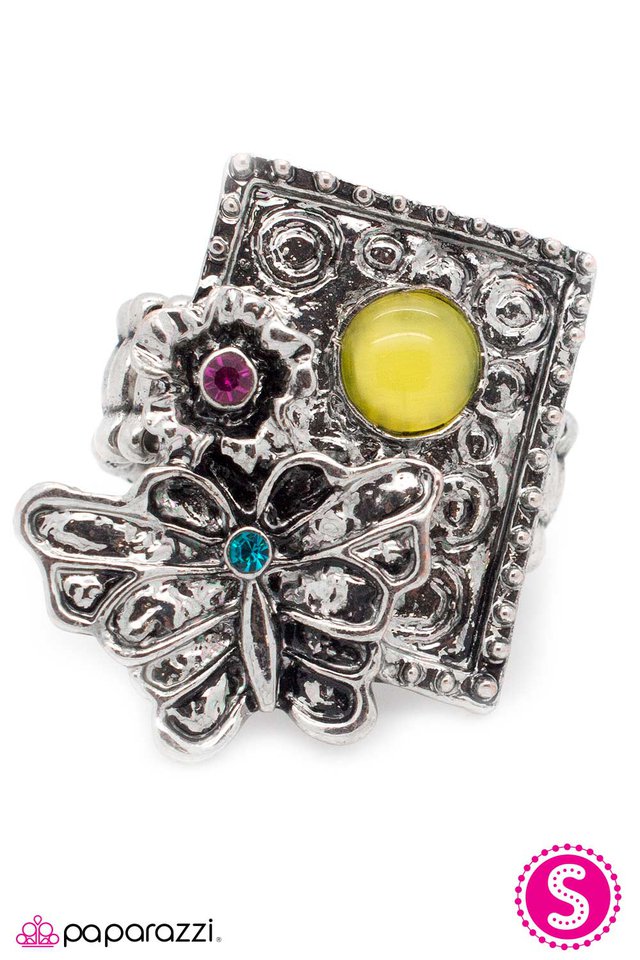 Paparazzi ♥ Look Before You Leap - Yellow ♥ Ring