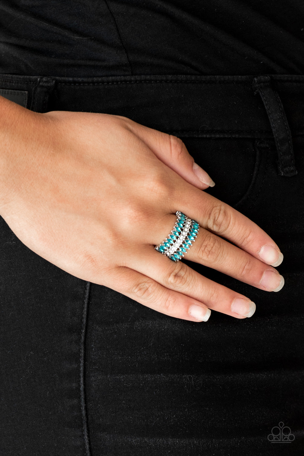 Paparazzi ♥ Treasury Fund - Blue ♥  Ring
