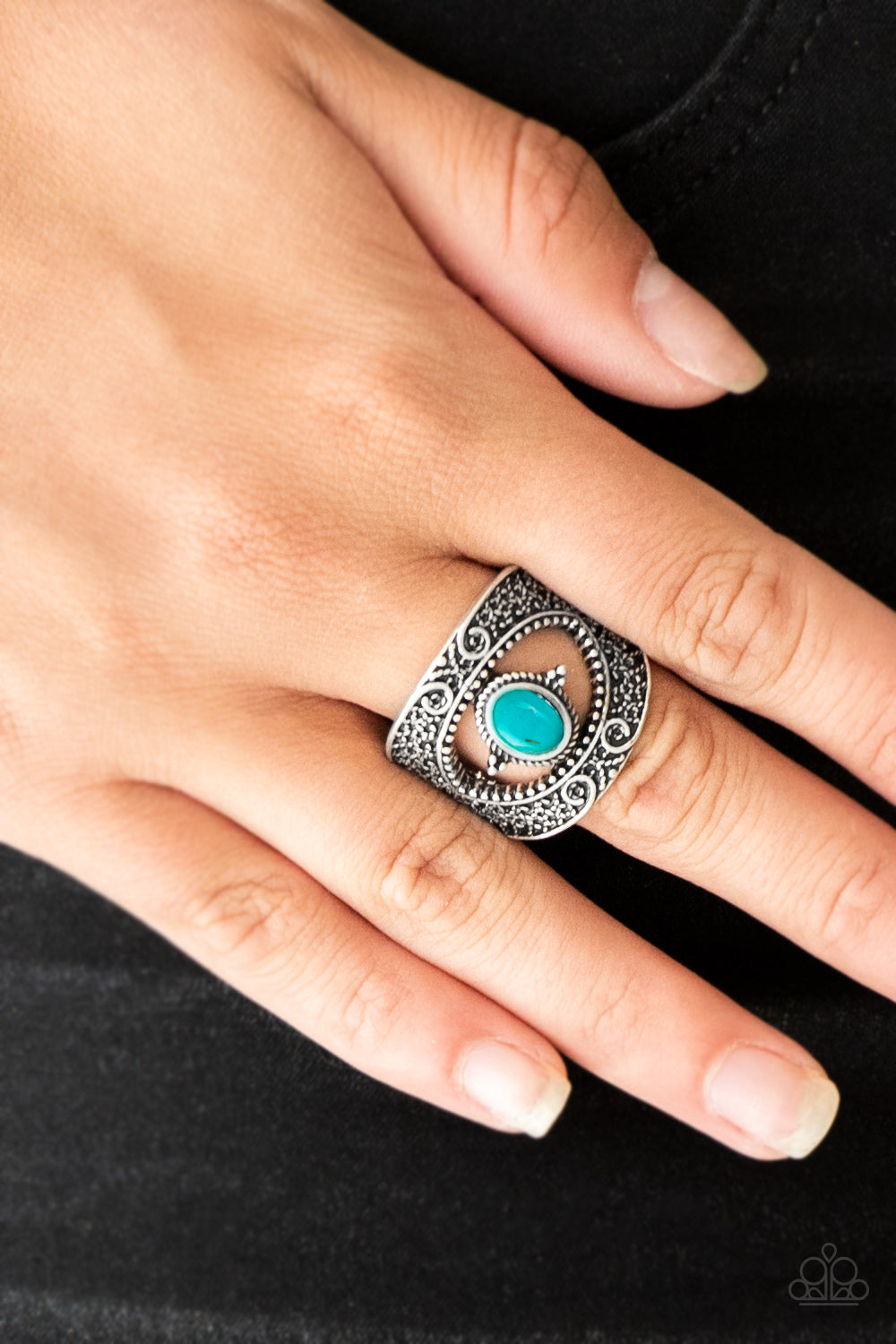 Paparazzi ♥ Rural Relic - Blue ♥  Ring