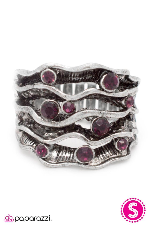 Paparazzi ♥ On Impact - Purple ♥ Ring