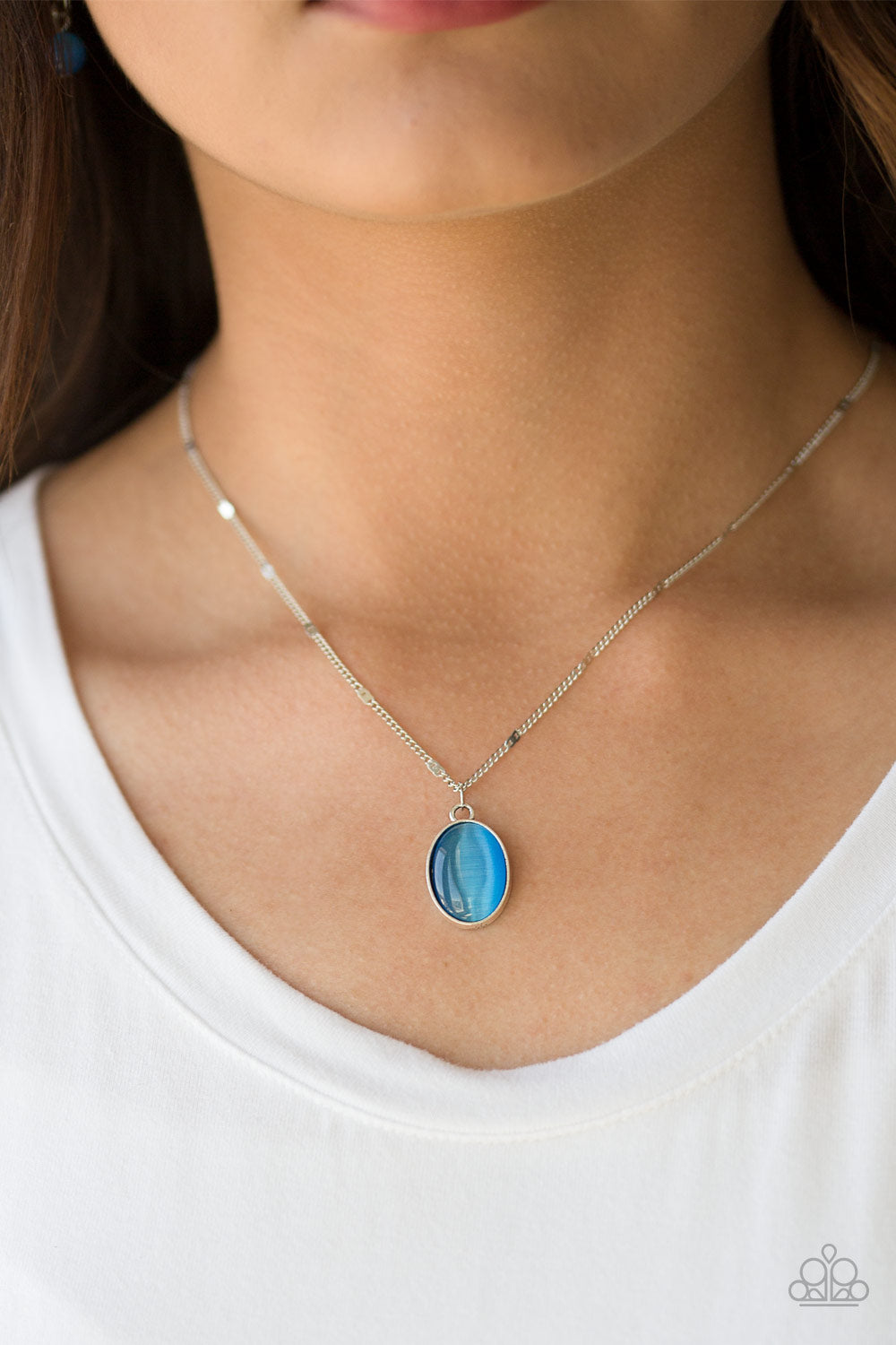 Paparazzi ♥ Summer Cool - Blue ♥  Necklace