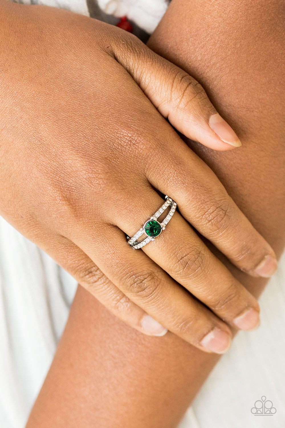 Paparazzi ♥ Dream Sparkle - Green ♥  Ring