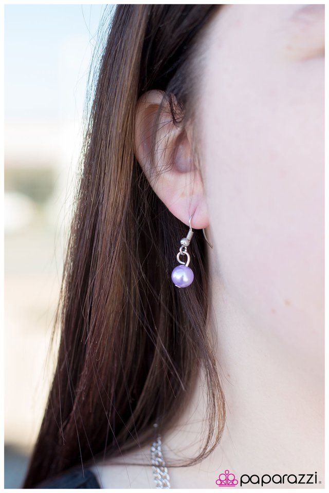 Paparazzi ♥ One Step At A Time - Purple ♥ Necklace