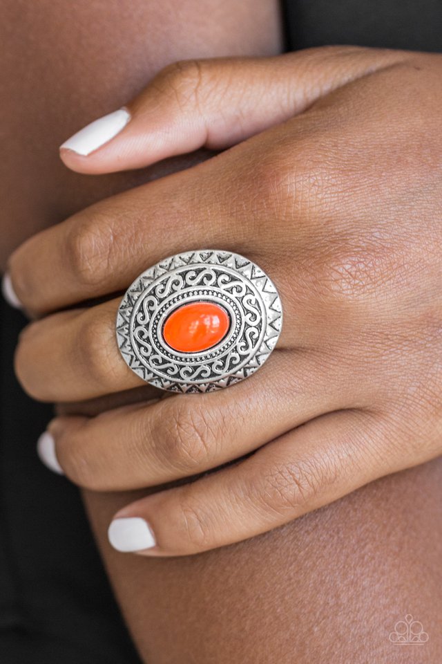 Paparazzi ♥ Hello, Sunshine - Orange ♥ Ring