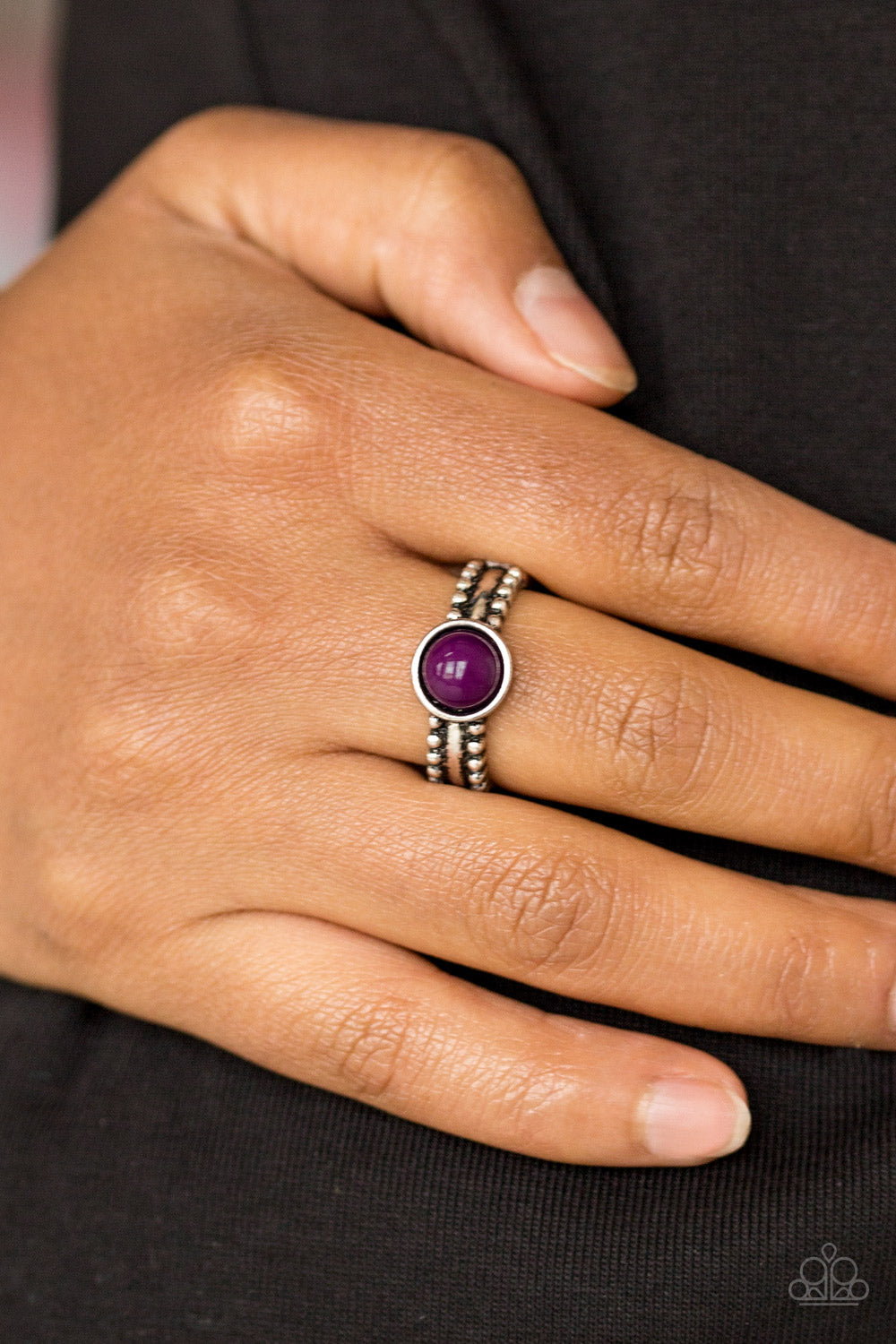 Paparazzi ♥ TREK and Field - Purple ♥  Ring