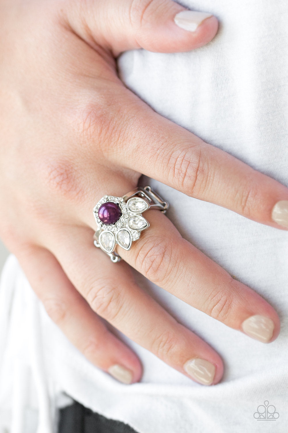 *WINNER ONLY* Paparazzi ♥ Crown Coronation - Purple ♥  Ring
