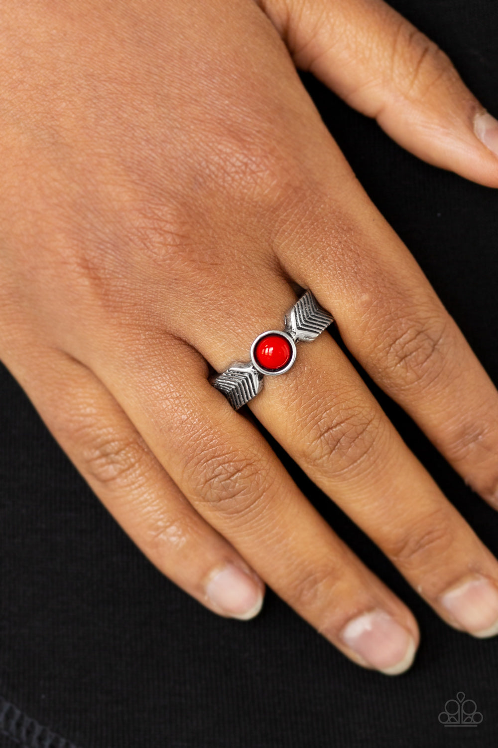 Paparazzi ♥ Awesomely ARROW-Dynamic - Red ♥  Ring