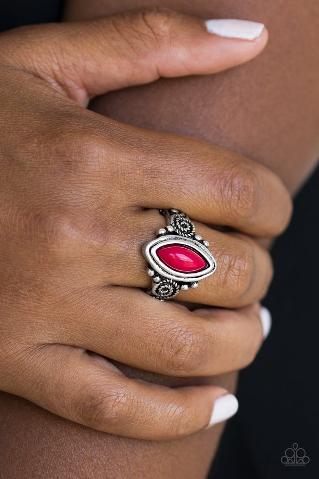 Paparazzi ♥ ZOO Hot To Handle - Red ♥ Ring