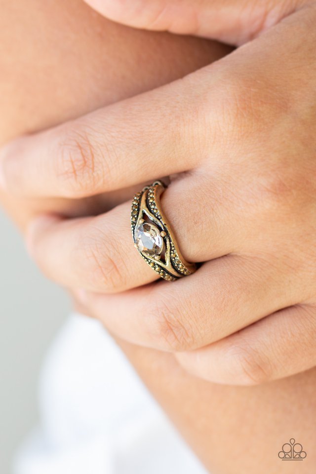 Paparazzi ♥ The Insider - Brass ♥ Ring