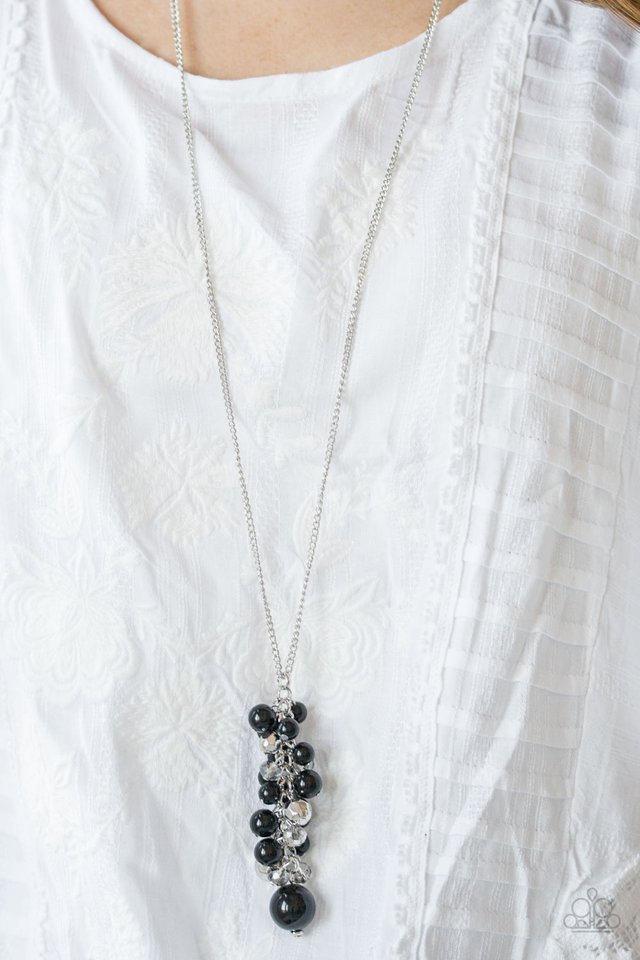 Paparazzi ♥ Ballroom Belle - Black ♥ Necklace