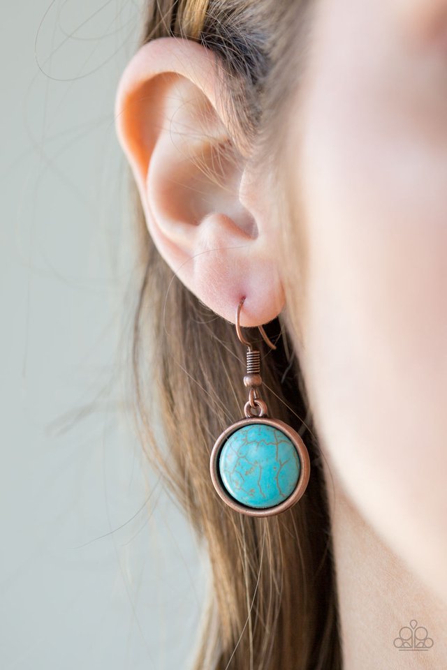 Paparazzi ♥ Cougar - Copper ♥ Necklace