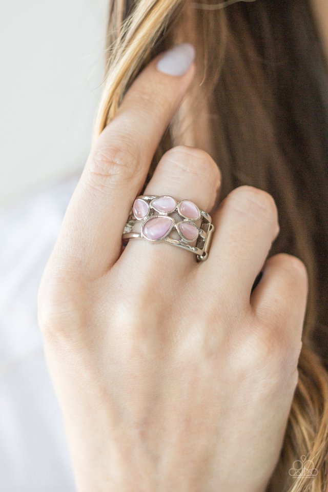 Paparazzi ♥ Dreamy Glow - Pink ♥ Ring