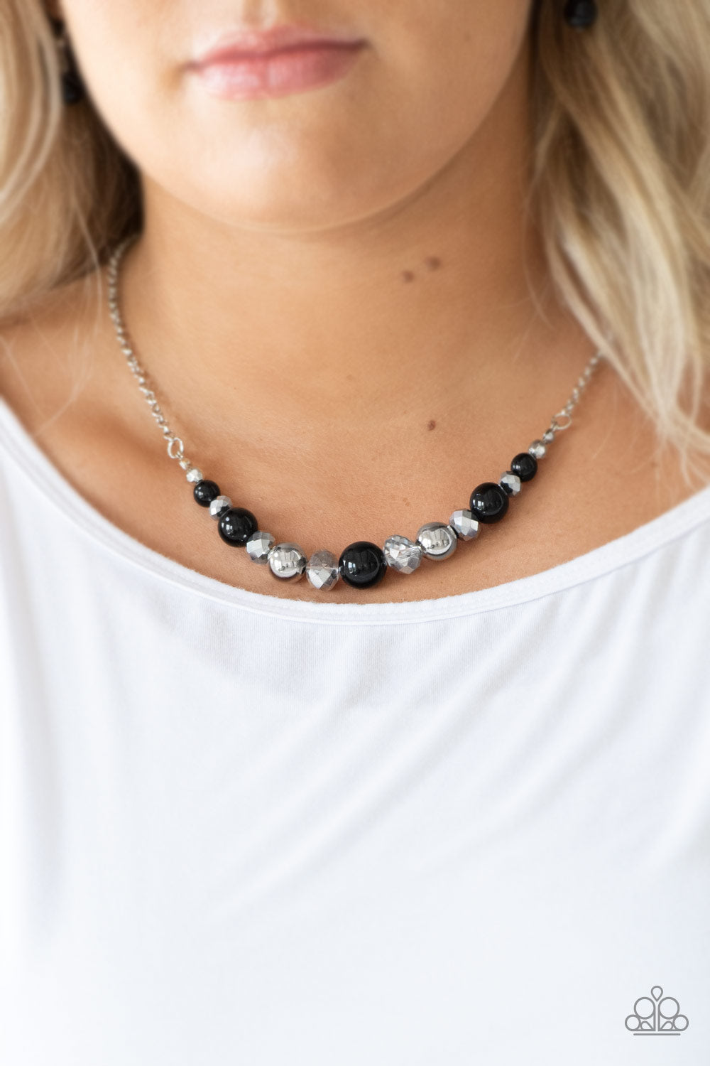 Paparazzi ♥ The Big-Leaguer - Black ♥  Necklace