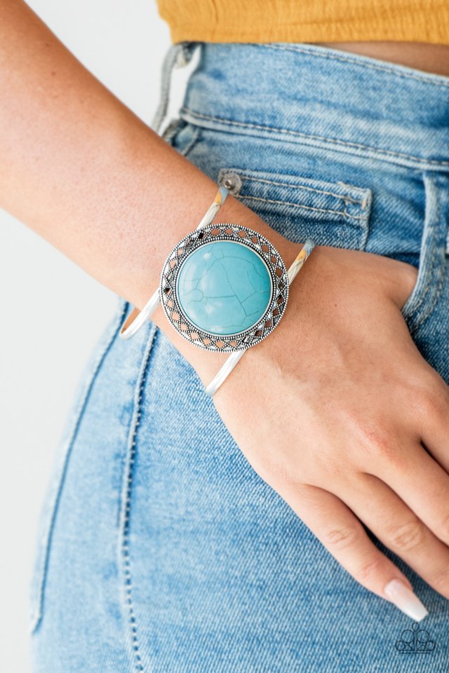 Paparazzi ♥ RODEO Rage - Blue ♥ Bracelet