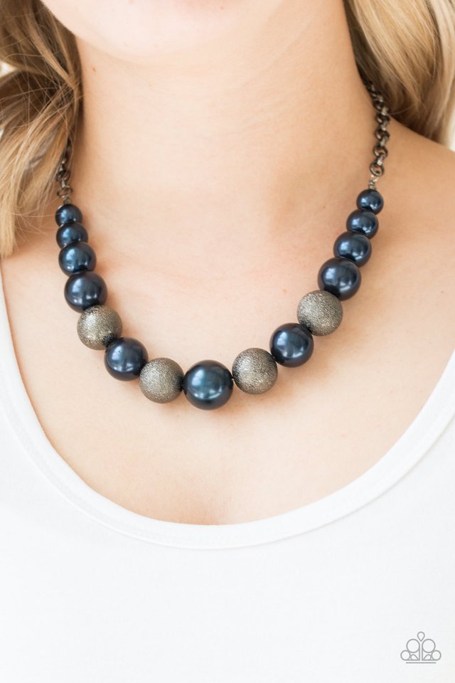 Paparazzi ♥ Color Me CEO - Blue ♥ Necklace