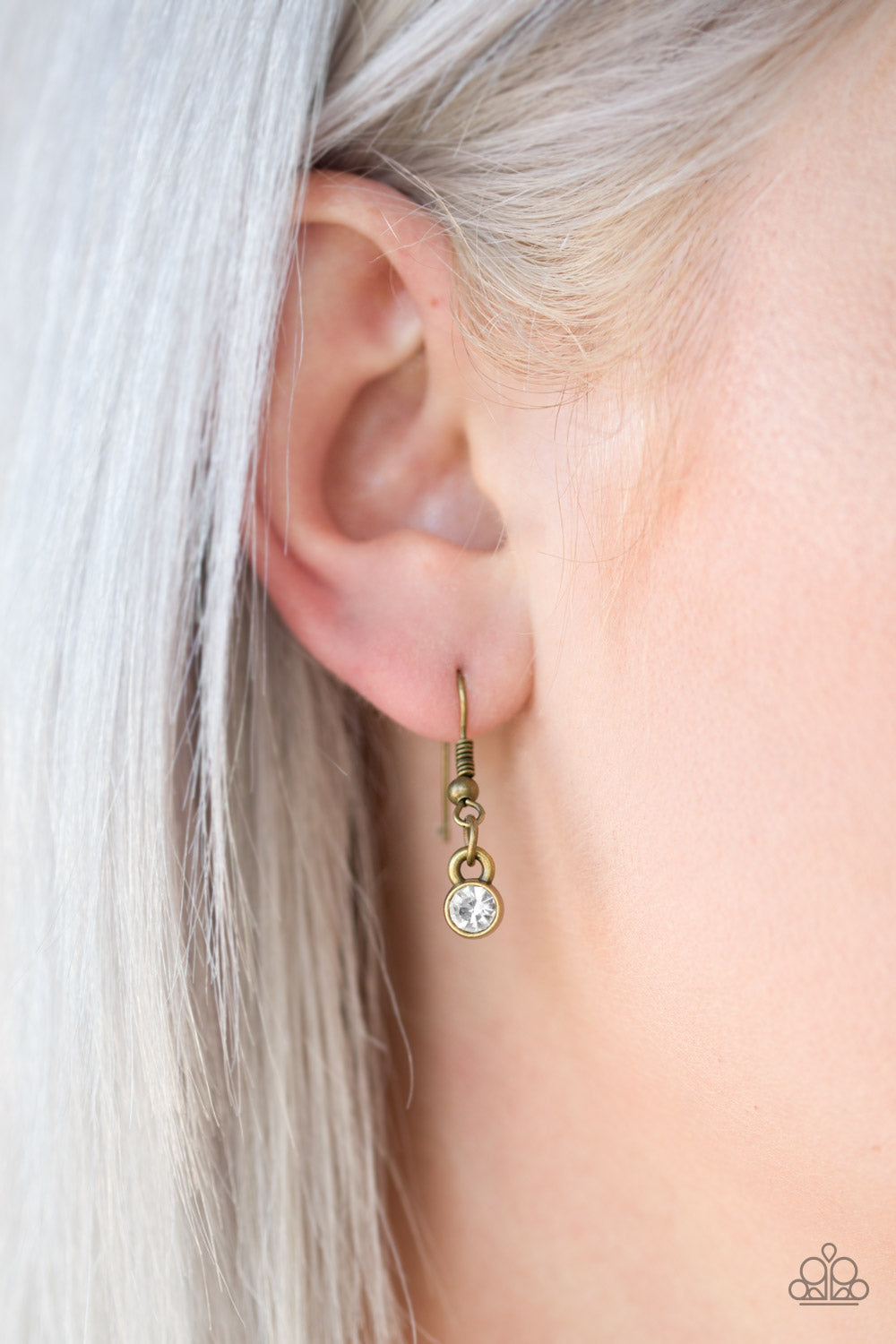 Paparazzi ♥ The Imperfectionist - Brass ♥  Necklace