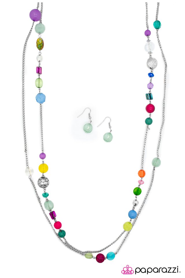 Paparazzi ♥ Rhyme and Reason - Multi ♥ Necklace