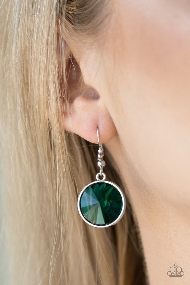 Paparazzi ♥ She Sparkles On - Green ♥ Necklace