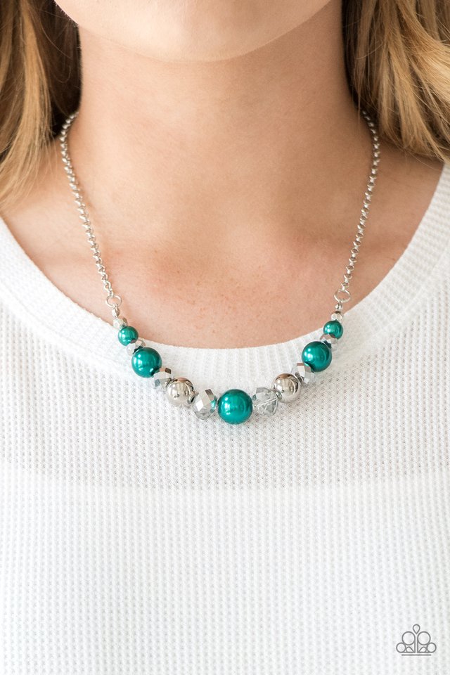 Paparazzi ♥ The Big-Leaguer - Green ♥ Necklace