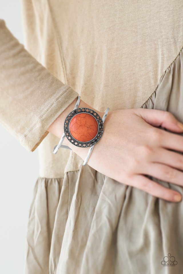 Paparazzi ♥ RODEO Rage - Orange ♥ Bracelet
