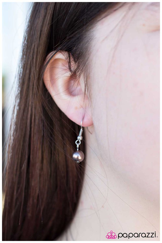 Paparazzi ♥ Keep Your Composure - Brown ♥ Necklace