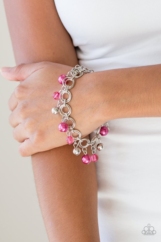 Paparazzi ♥ Fancy Fascination - Pink ♥ Bracelet