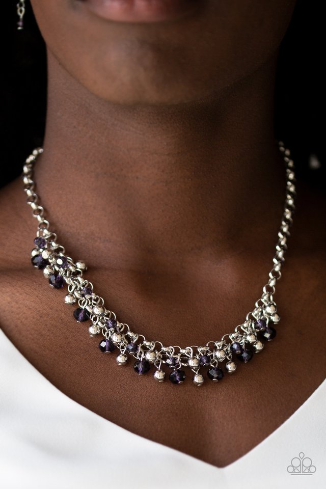 Paparazzi ♥ Trust Fund Baby - Purple ♥ Necklace