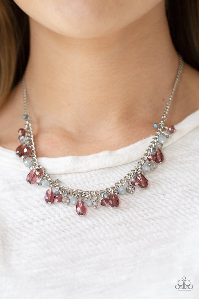 Paparazzi ♥ Courageously Catwalk - Purple ♥ Necklace