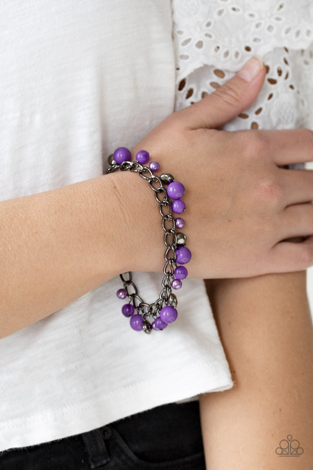 Paparazzi ♥ Hold My Drink - Purple ♥  Bracelet