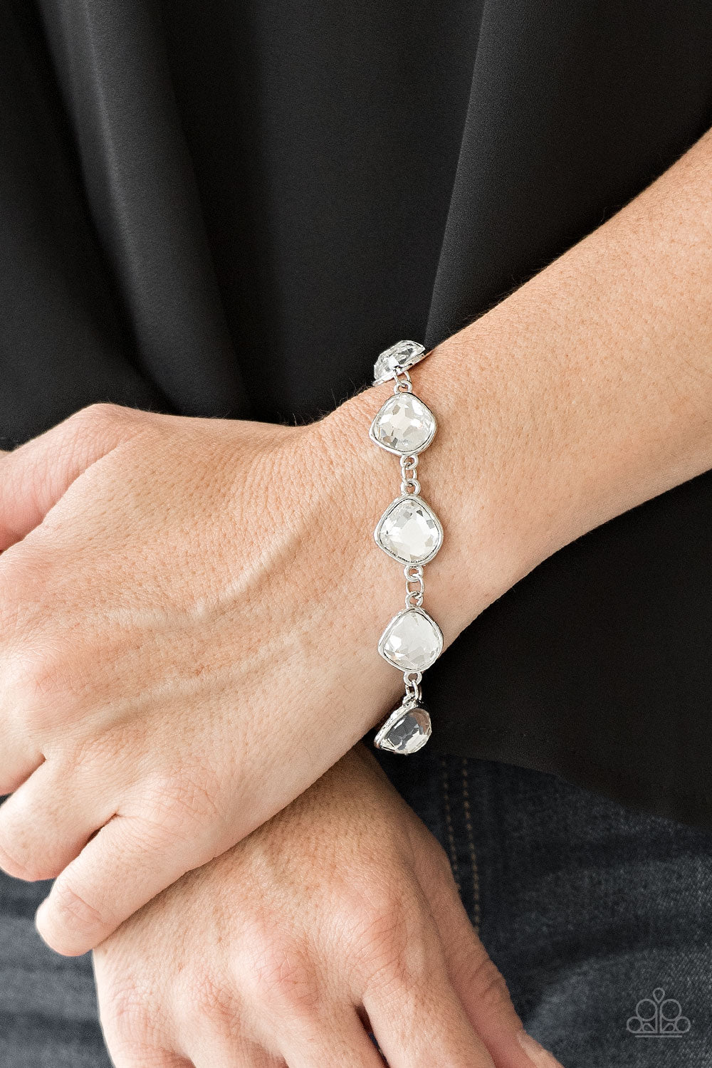 Paparazzi ♥ Perfect Imperfection - White ♥  Bracelet