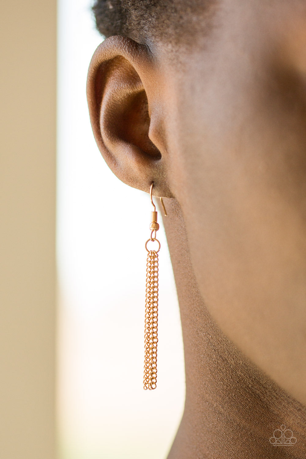 Paparazzi ♥ Fiercely Fall - Gold ♥  Necklace