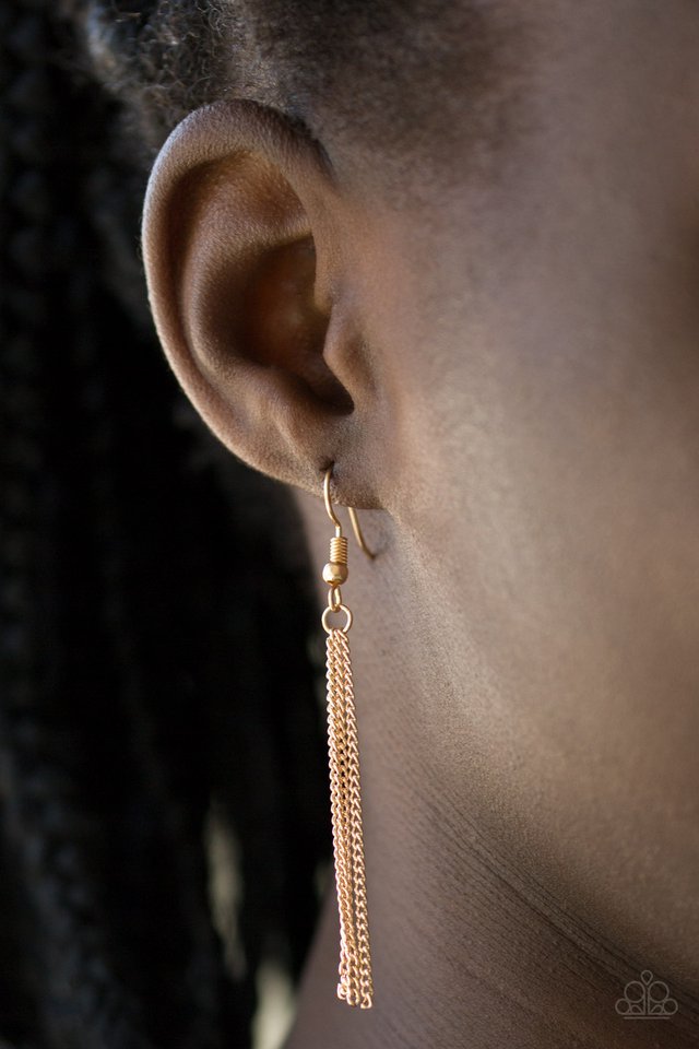 Paparazzi ♥ The Penthouse - Gold ♥ Necklace