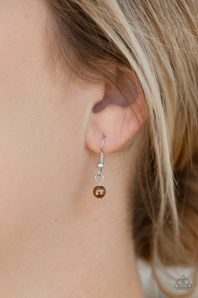 Paparazzi ♥ Be Fancy - Brown ♥ Necklace