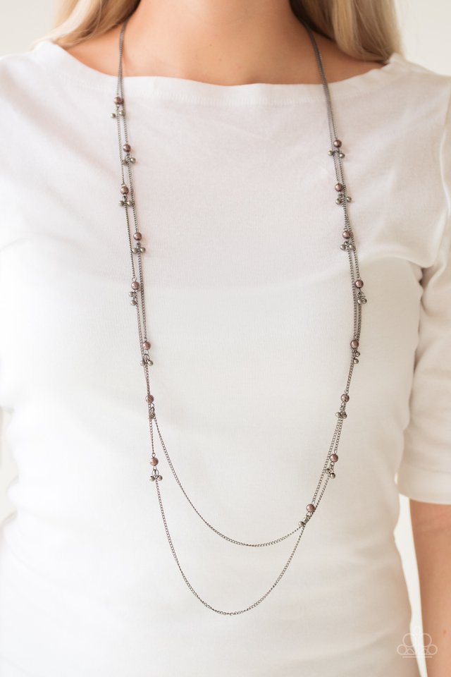 Paparazzi ♥ Ultrawealthy - Black ♥ Necklace