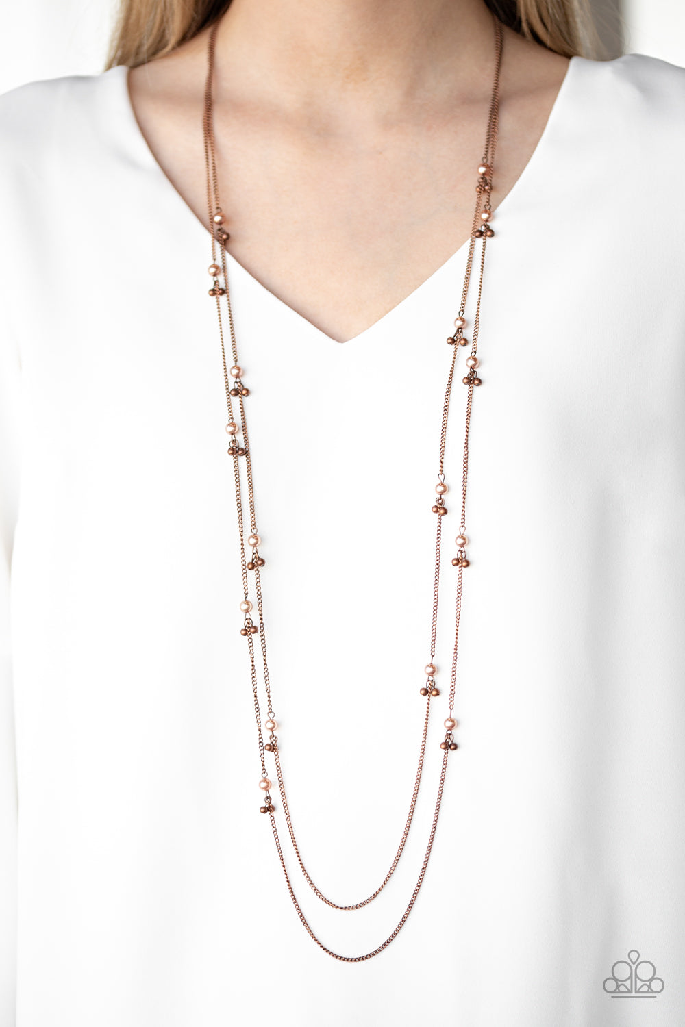 Paparazzi ♥ Ultrawealthy - Copper ♥  Necklace