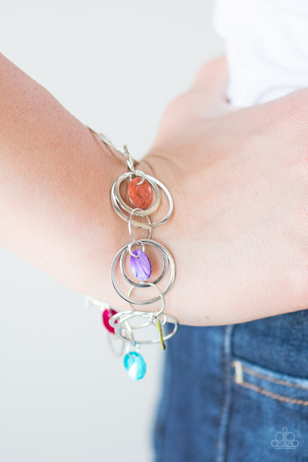 Paparazzi ♥ Total SHELL-Out - Multi ♥  Bracelet