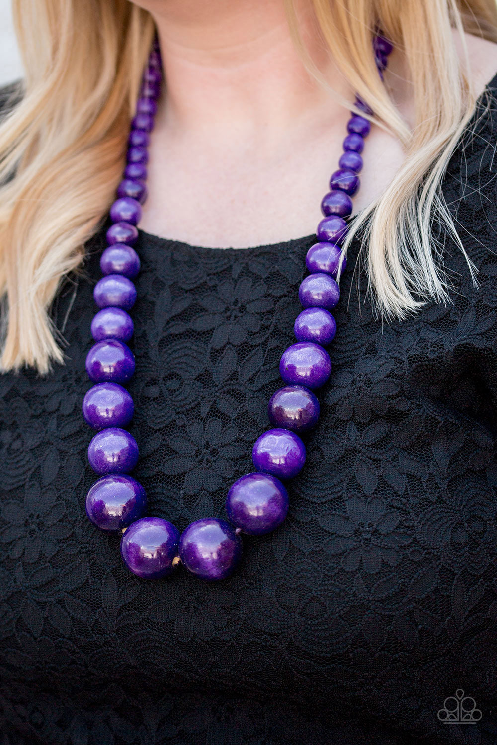 Paparazzi ♥ Effortlessly Everglades - Purple ♥  Necklace