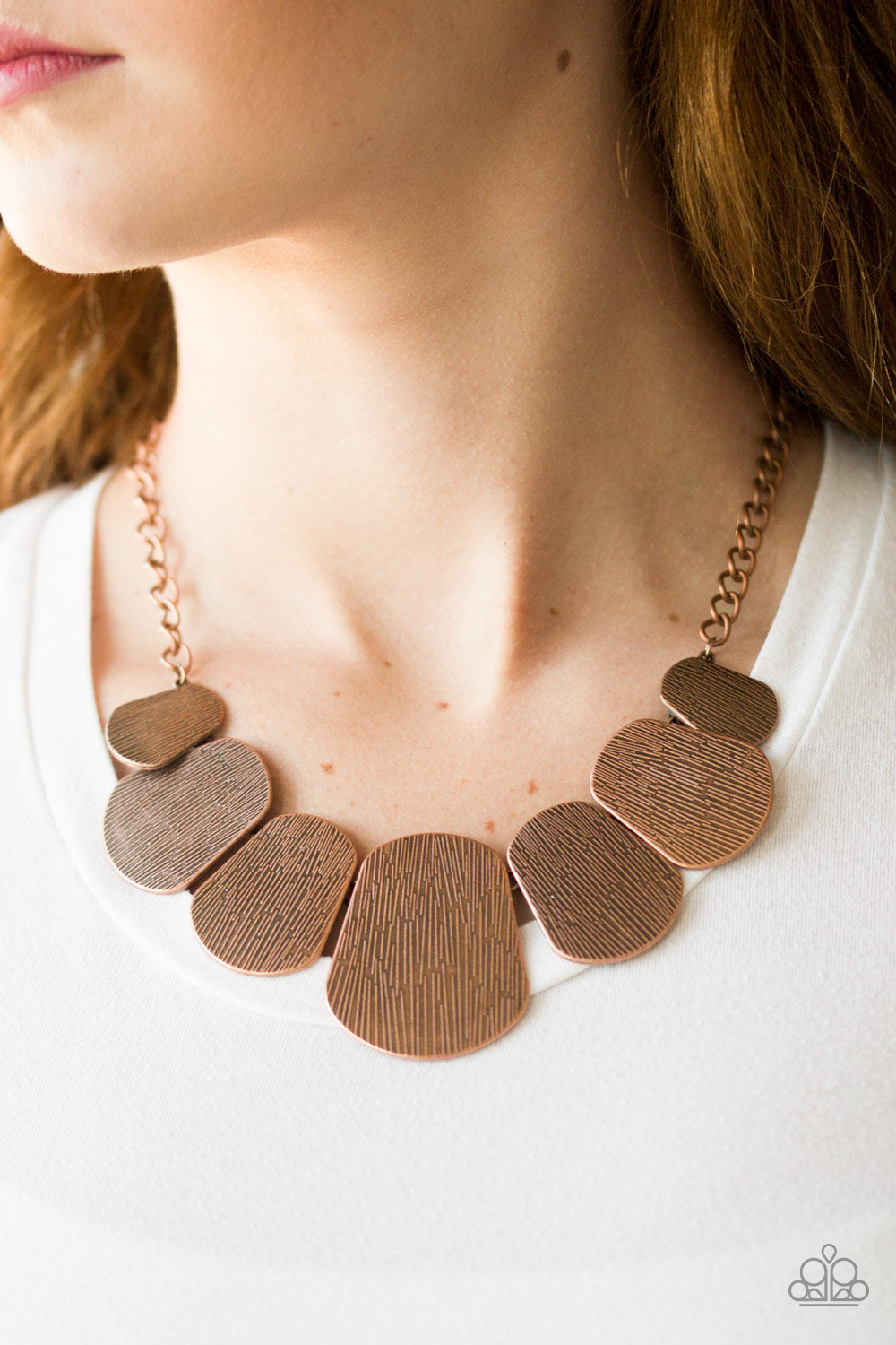 Paparazzi ♥ CAVE The Day - Copper ♥  Necklace