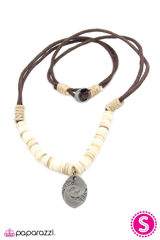 Paparazzi ♥ Back To The Grind - Brown ♥ Necklace