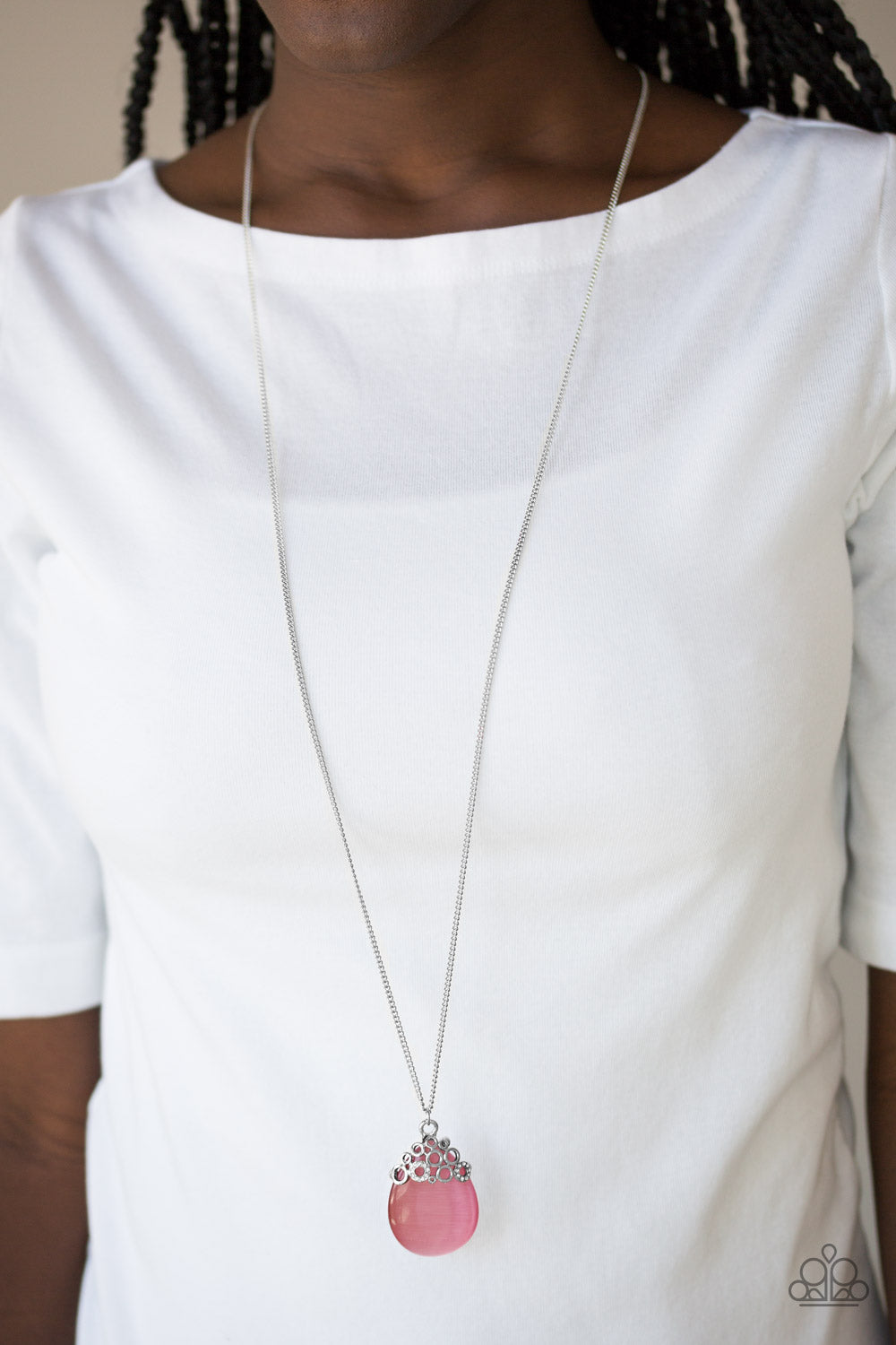 Paparazzi ♥ Nightcap and Gown - Pink ♥  Necklace