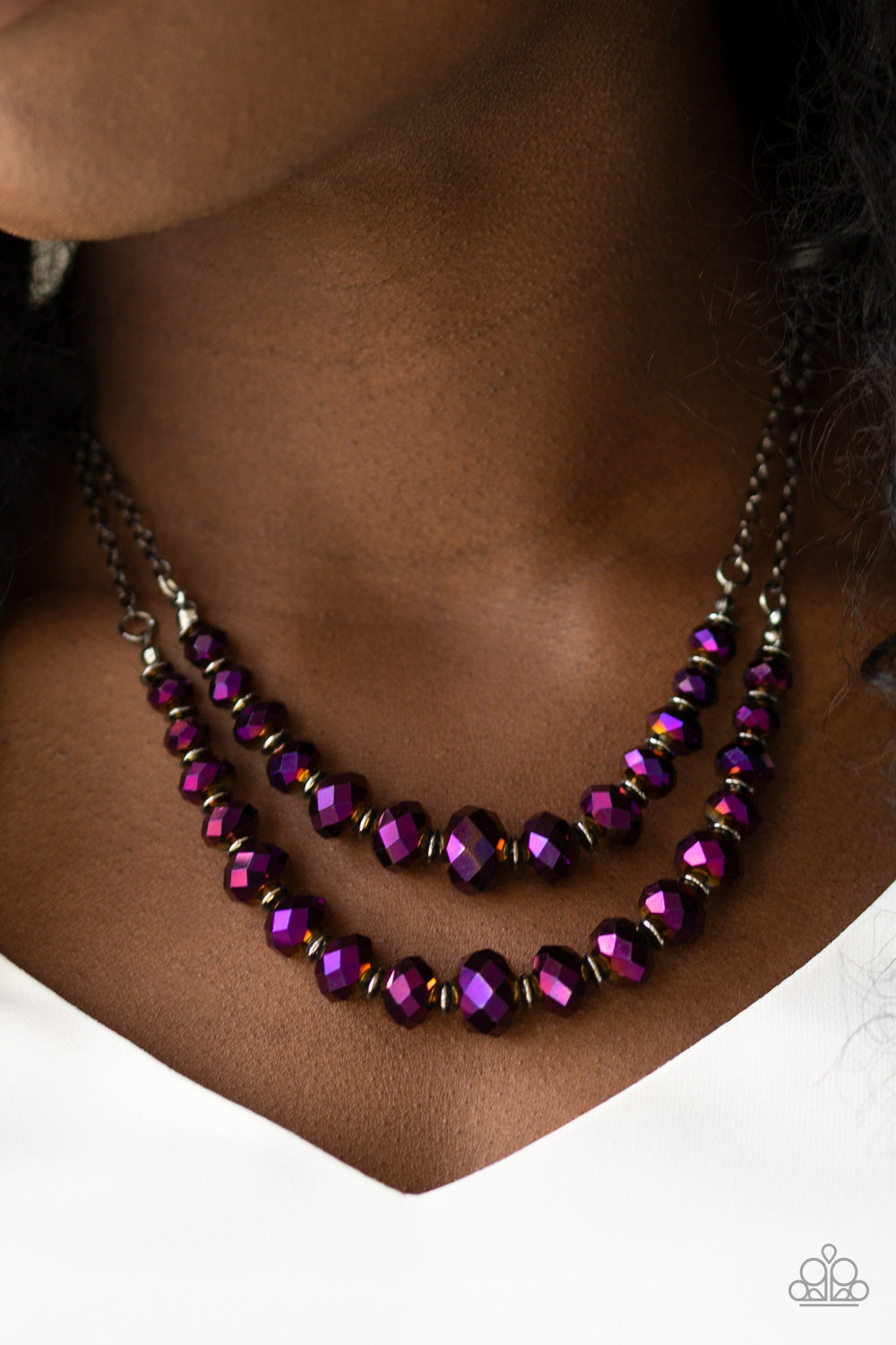 Paparazzi ♥ Strikingly Spellbinding - Purple ♥  Necklace
