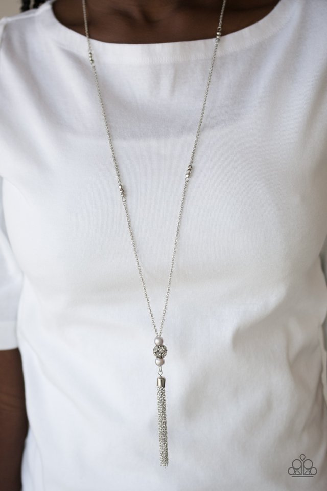 Paparazzi ♥ The Celebration Of The Century - Silver ♥ Necklace