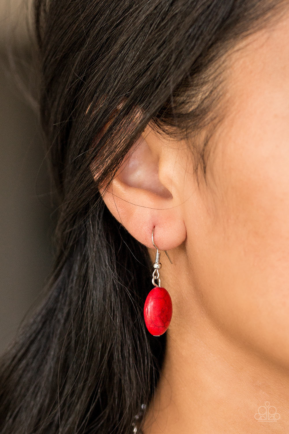 Paparazzi ♥ Leave Your LANDMARK - Red ♥  Necklace