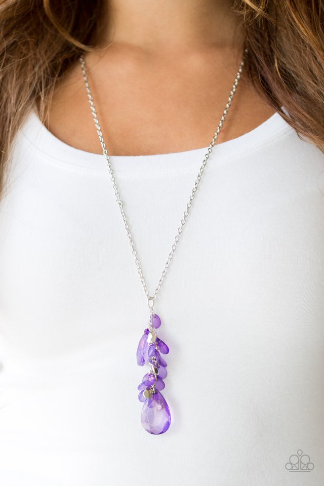 Paparazzi ♥ Summer Solo - Purple ♥ Necklace