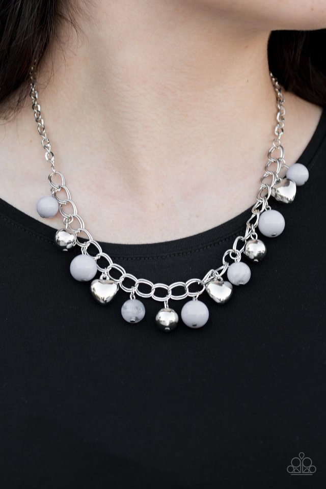 Paparazzi ♥ Summer Fling - Silver ♥ Necklace