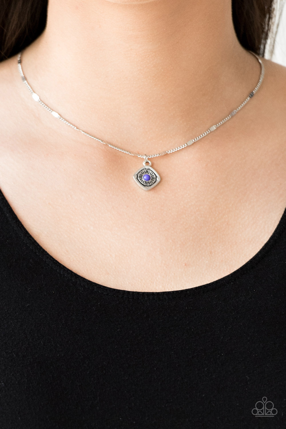 Paparazzi ♥ Follow Your Compass - Purple ♥  Necklace