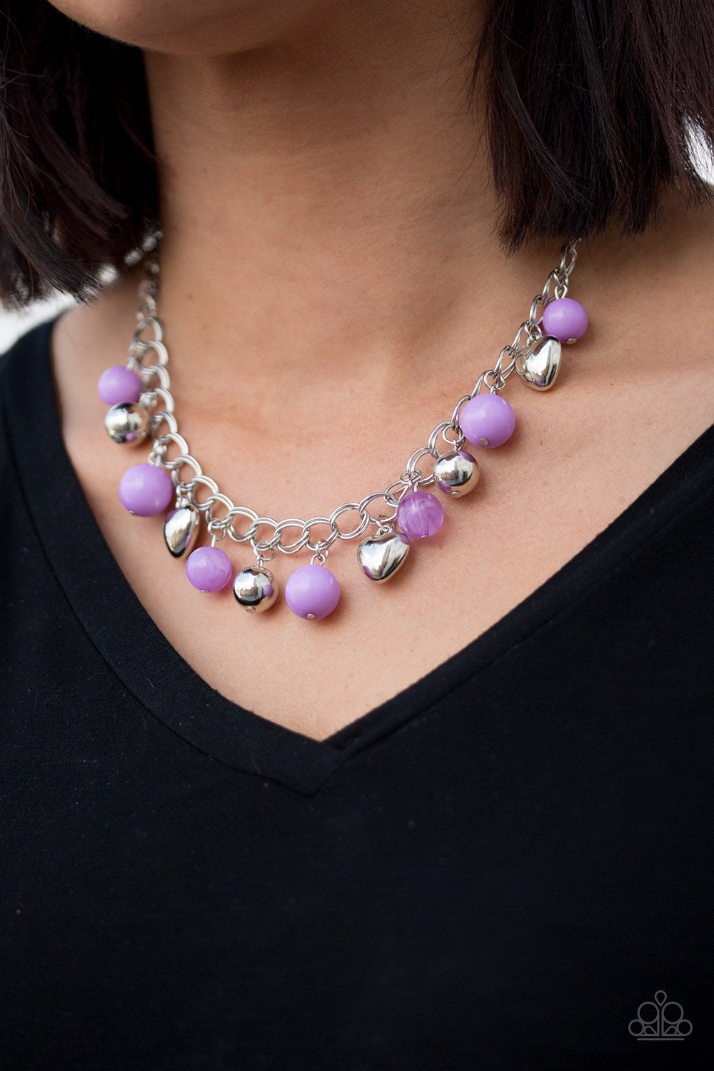Paparazzi ♥ Summer Fling - Purple ♥  Necklace